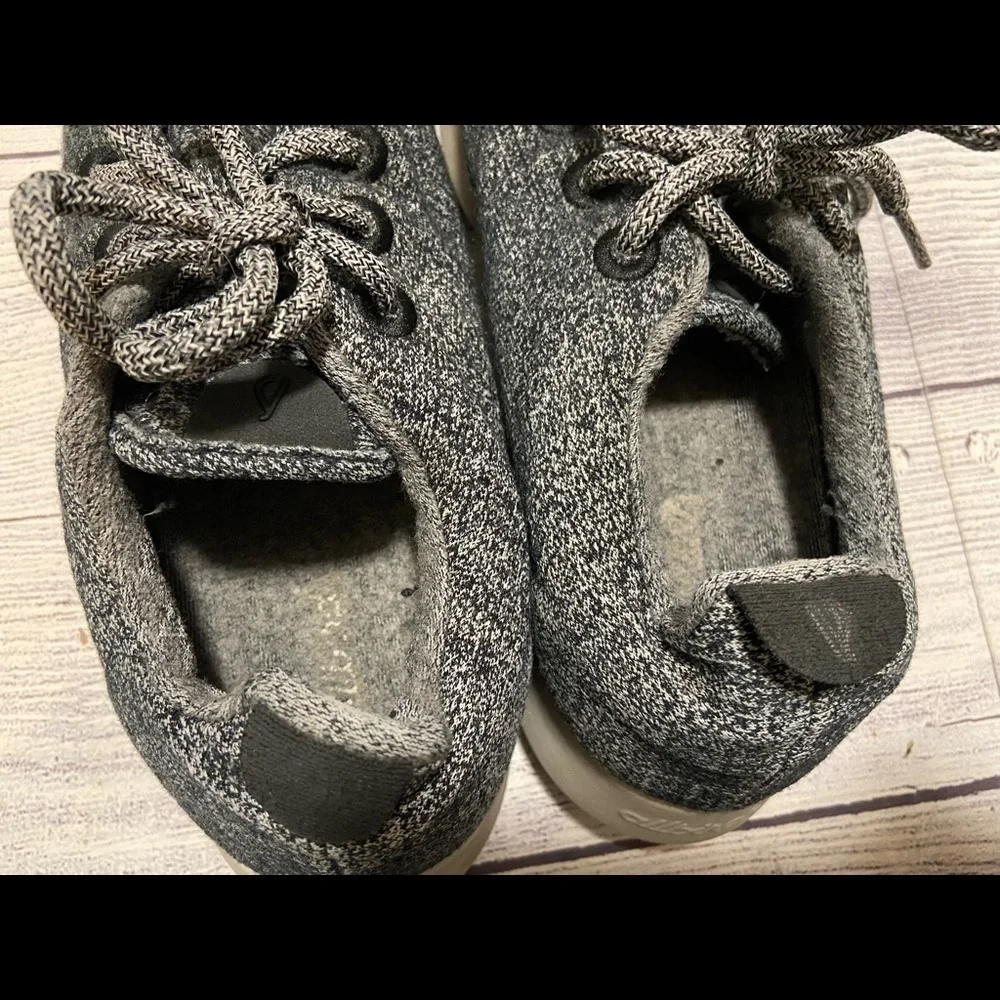 Allbirds Wool Runners Natural Grey Comfort Lightweight Sneakers Shoes Mens Sz 10
